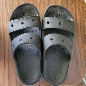 CROCS Classic Black Slide Sandals